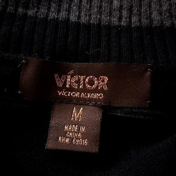 Victor Alfaro Wool Blend Drape Fit Cardigan - Picture 8 of 9